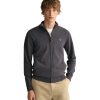 Uomo Gant Maglieria | Cardigan Full Zip Da Uomo Gant