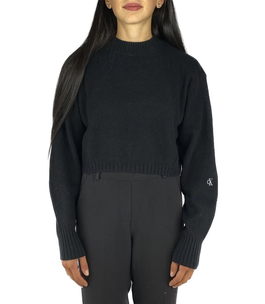 Donna Calvin Klein Maglieria | Maglione Crop Donna Calvin Klein