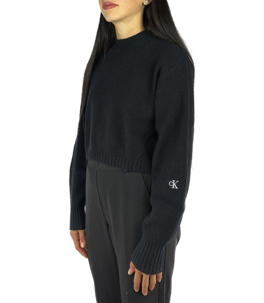 Donna Calvin Klein Maglieria | Maglione Crop Donna Calvin Klein