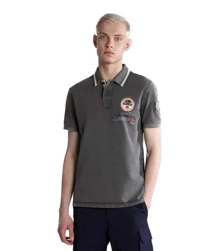 Uomo Napapijri T-Shirt & Polo | Polo Uomo Napapijri Gandy