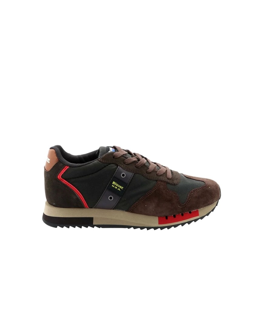 Uomo Blauer Sneakers | Sneakers Uomo Blauer Queens Wax