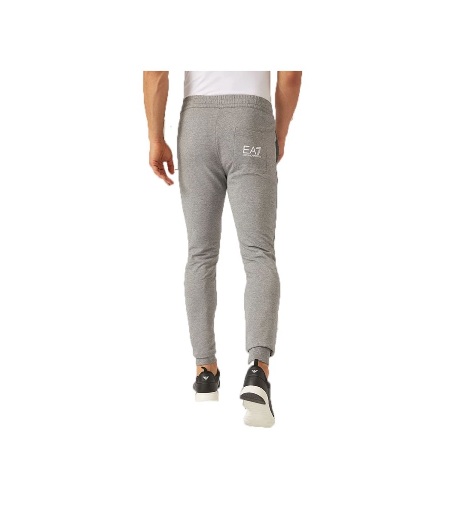 Uomo EA7 Emporio Armani Tute Sportive | Pantaloni Tuta Uomo Ea7 Emporio Armani Colore Grigio - 8Nppb3Pj05Z