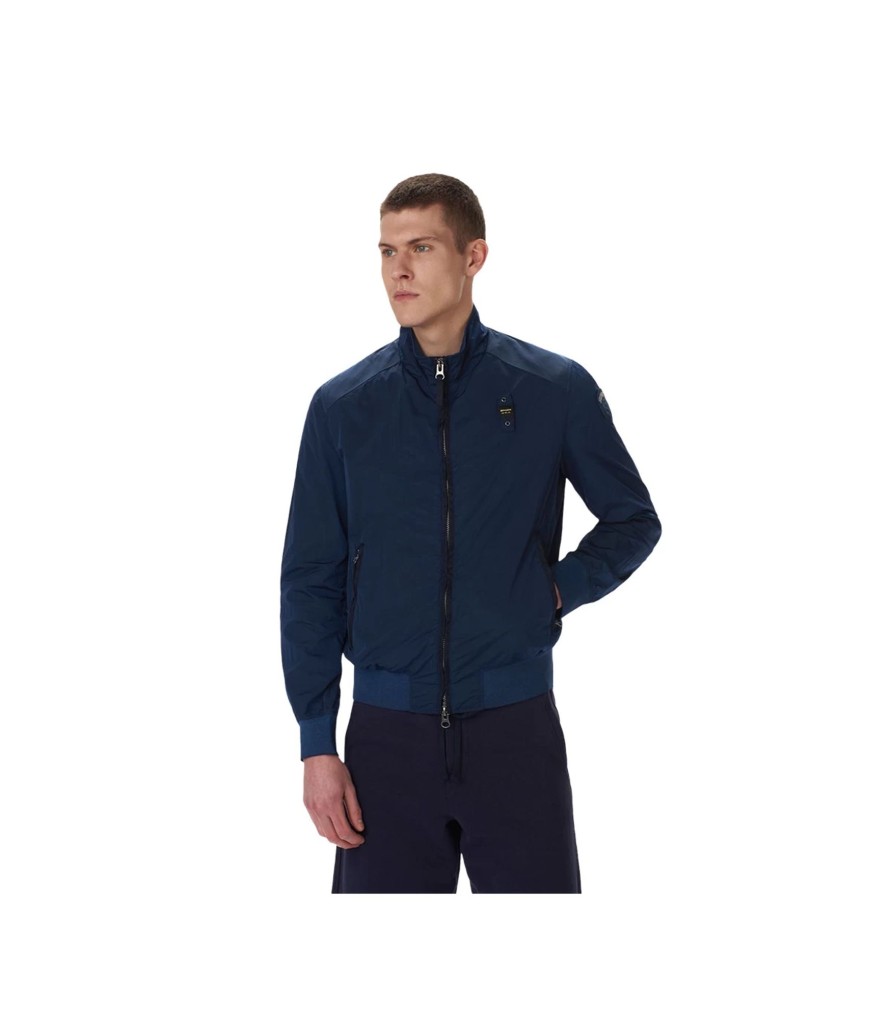 Uomo Blauer Giubbotti | Bomber Estivo Uomo Blauer Guy