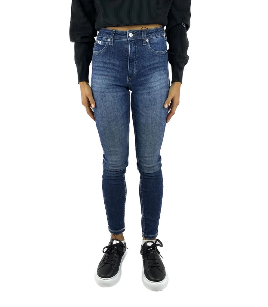 Donna Calvin Klein Jeans | Jeans Donna Calvin Klein High Rise Skinny