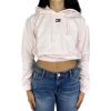 Donna Tommy Jeans Felpe | Felpa Crop Donna Tommy Jeans