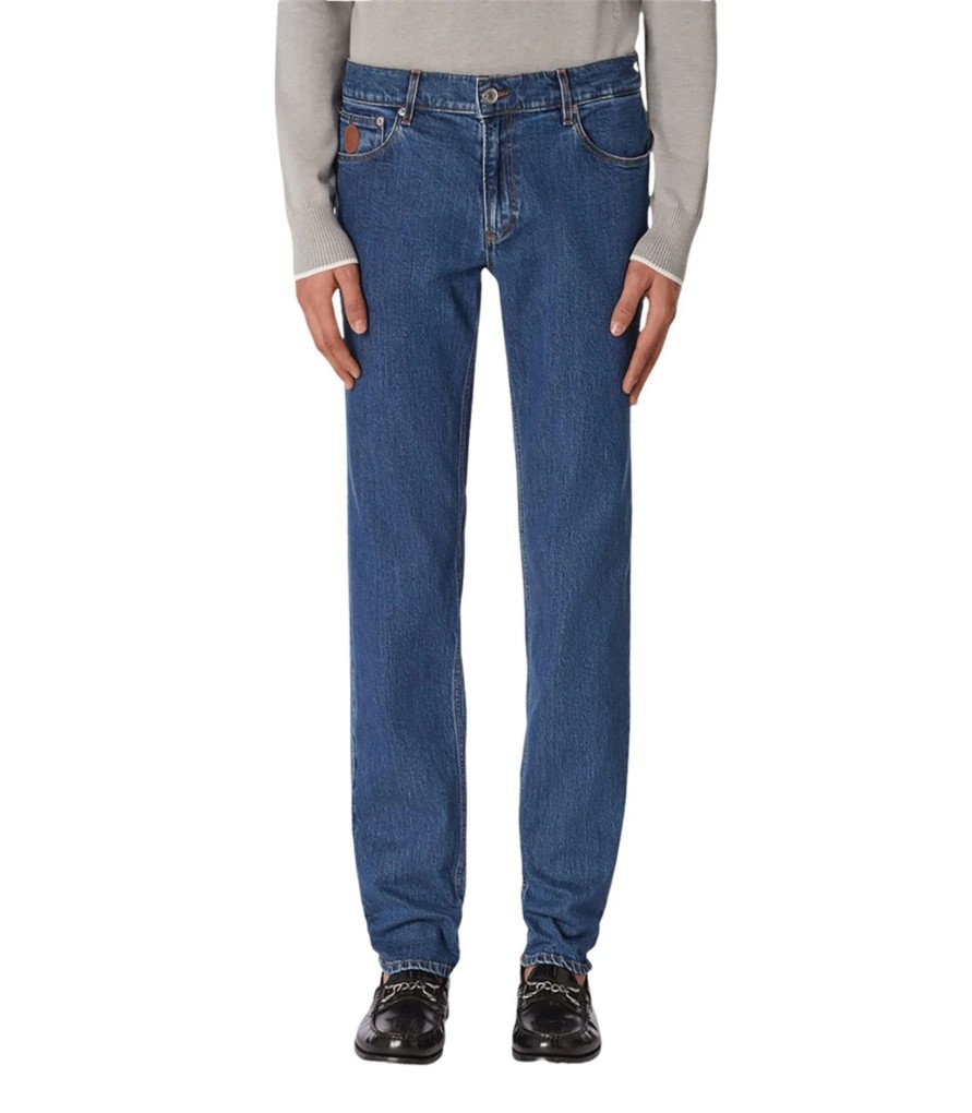 Uomo Trussardi Jeans | Jeans Uomo Trussardi 370 Close Slim