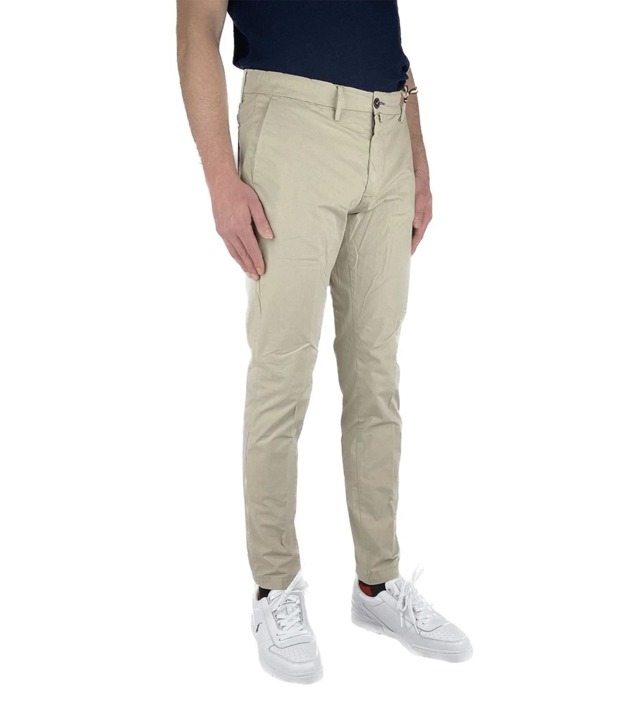 Uomo Manifattura Borghese Pantaloni | Pantaloni Sartoriali Uomo Manifattura Borghese