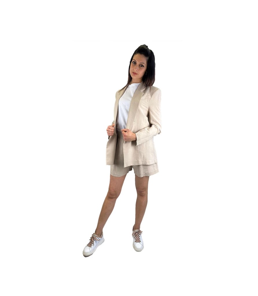 Donna Kontatto Blazer | Giacca Donna Doppiopetto Konatto