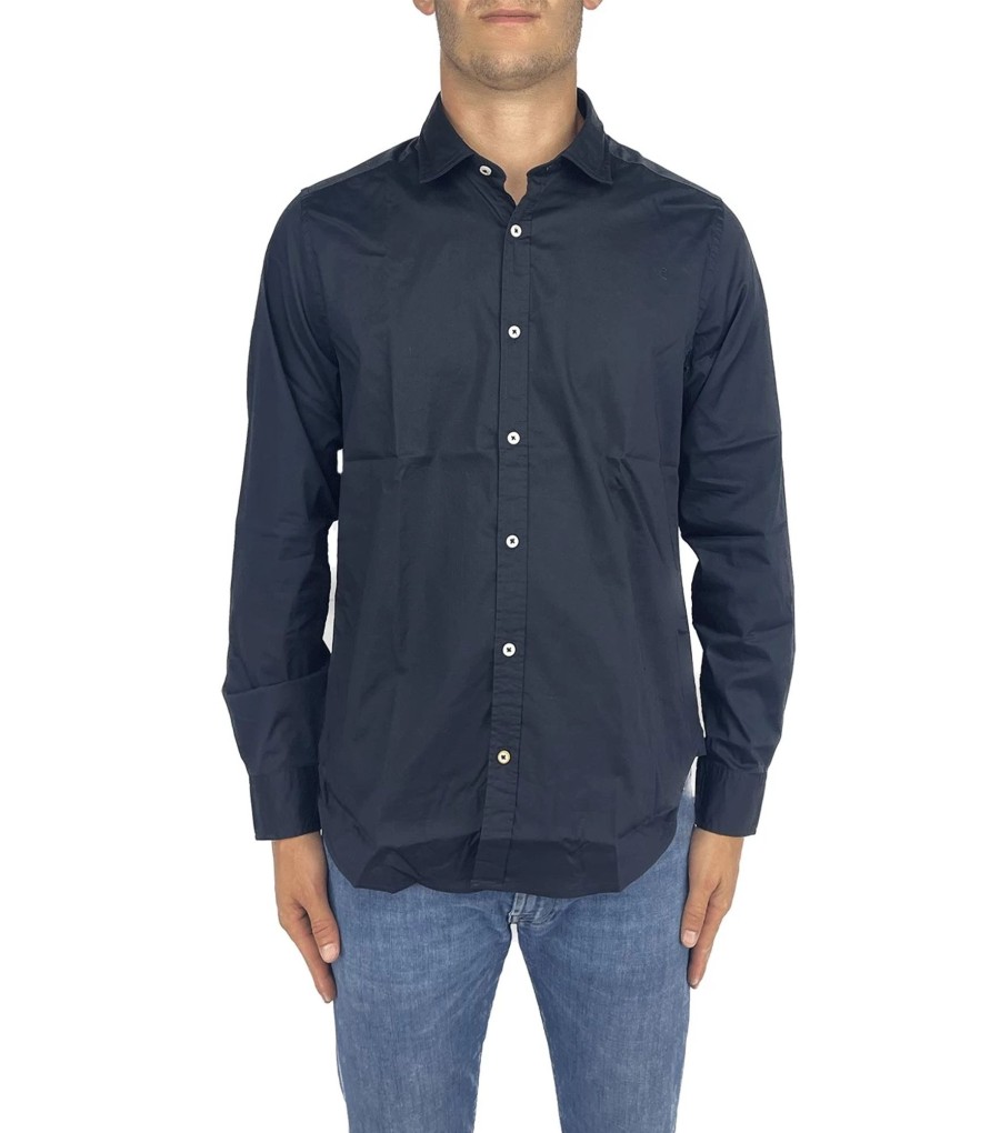 Uomo Union Clothing Camicie | Camicia In Popeline Uomo Union