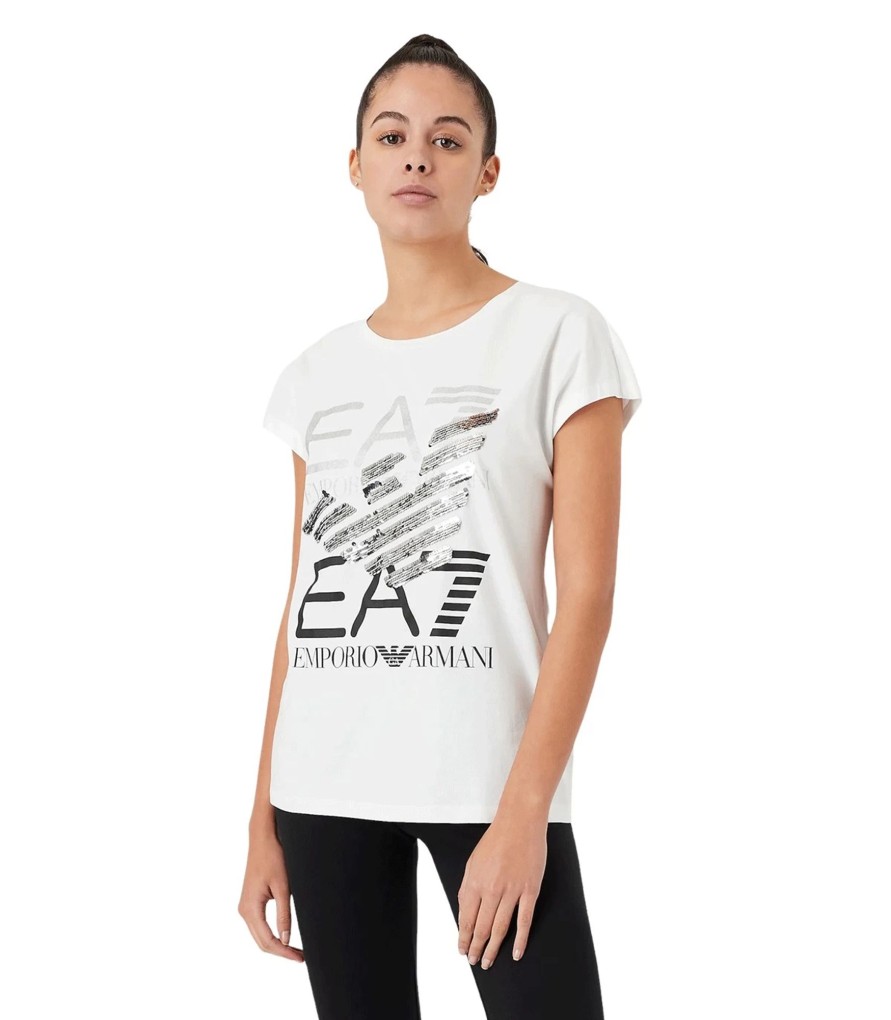 Donna EA7 Emporio Armani T-Shirt & Canotte | T-Shirt Donna Emporio Armani Ea7