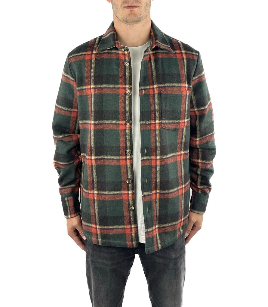 Uomo Union Clothing Giacche | Giacca Overshirt Uomo Union