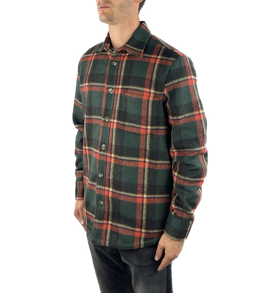 Uomo Union Clothing Giacche | Giacca Overshirt Uomo Union