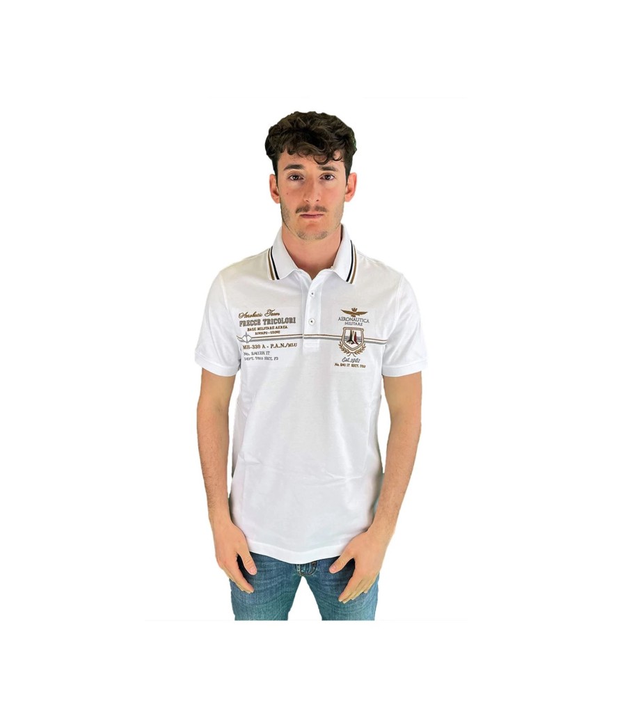 Uomo Aeronautica Militare T-Shirt & Polo | Polo Uomo Aeronautica Militare