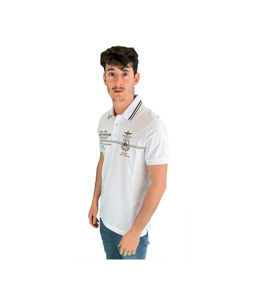 Uomo Aeronautica Militare T-Shirt & Polo | Polo Uomo Aeronautica Militare