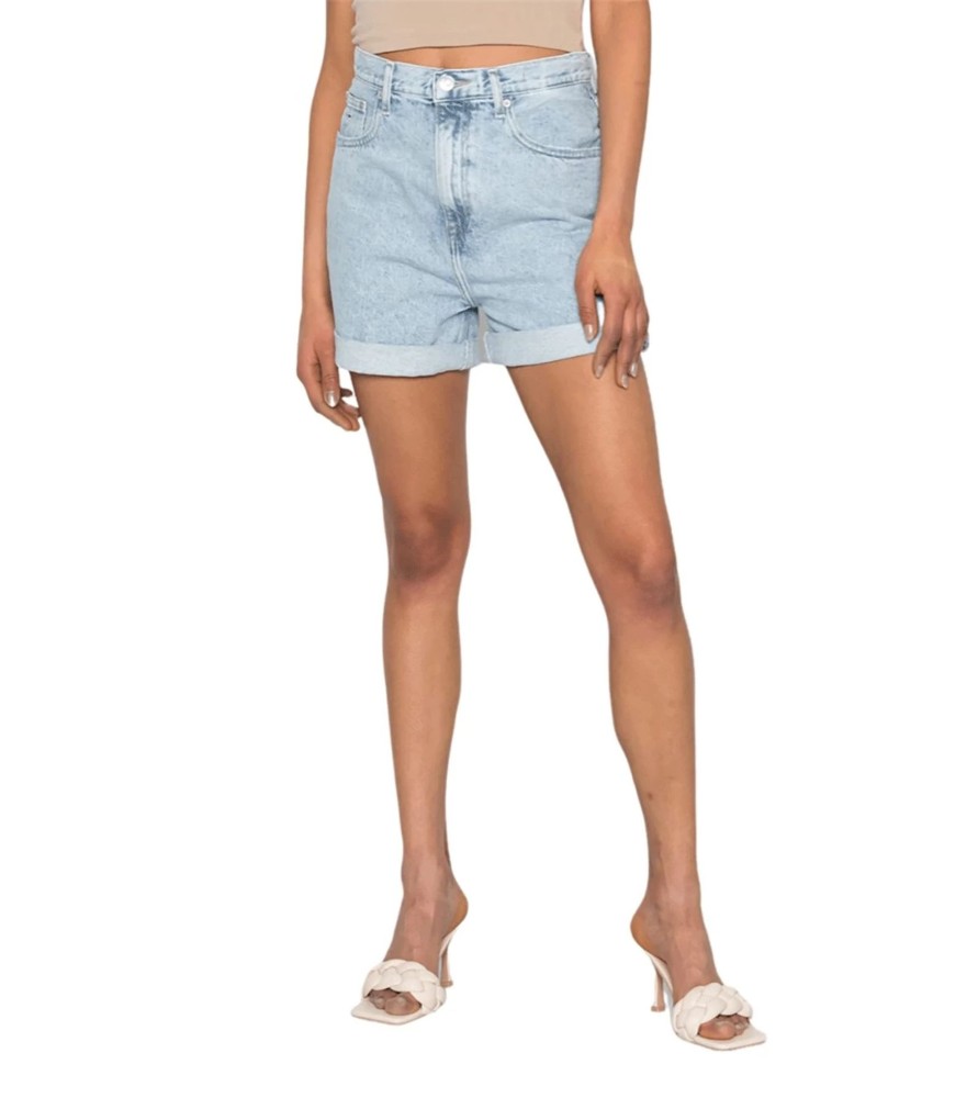 Donna Tommy Jeans Shorts E Bermuda | Shorts Donna Mom Short Tommy Jeans