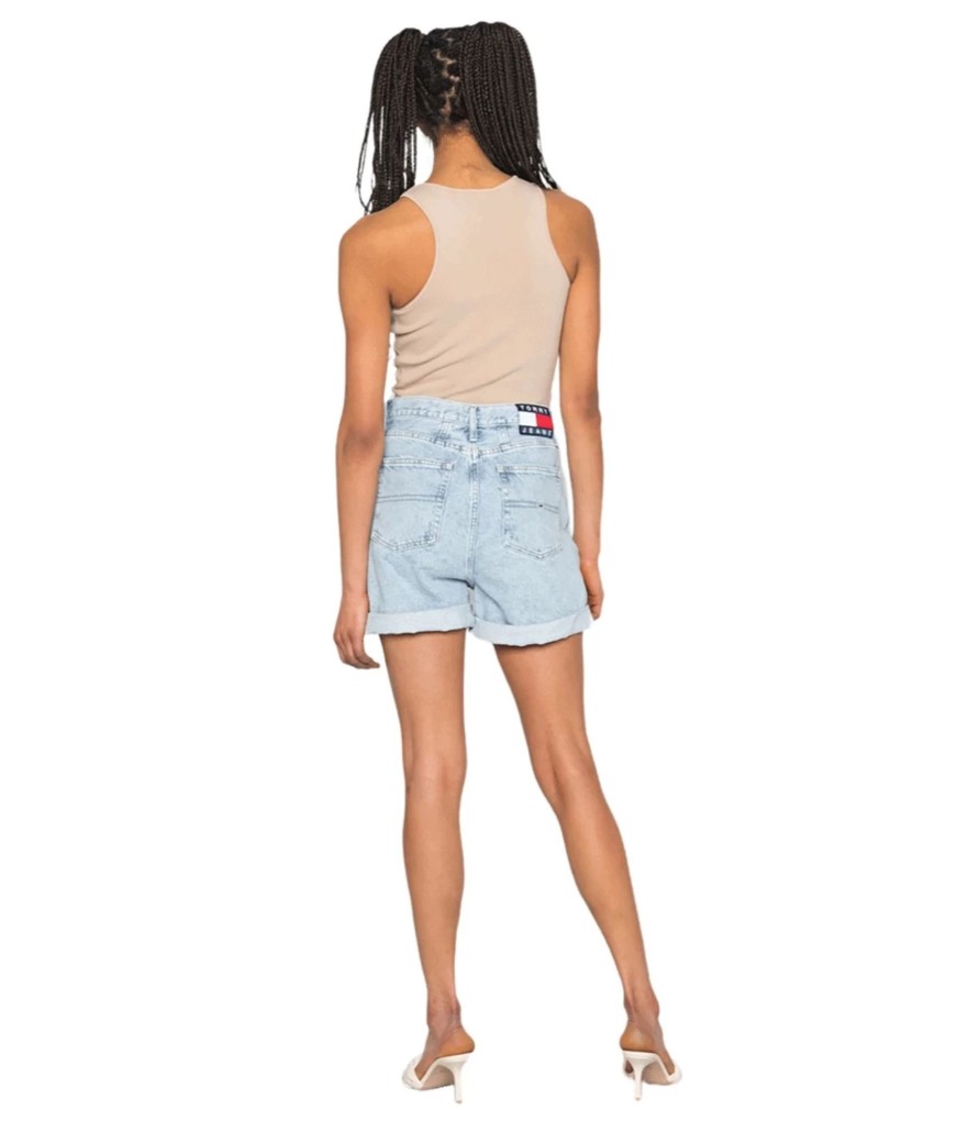 Donna Tommy Jeans Shorts E Bermuda | Shorts Donna Mom Short Tommy Jeans