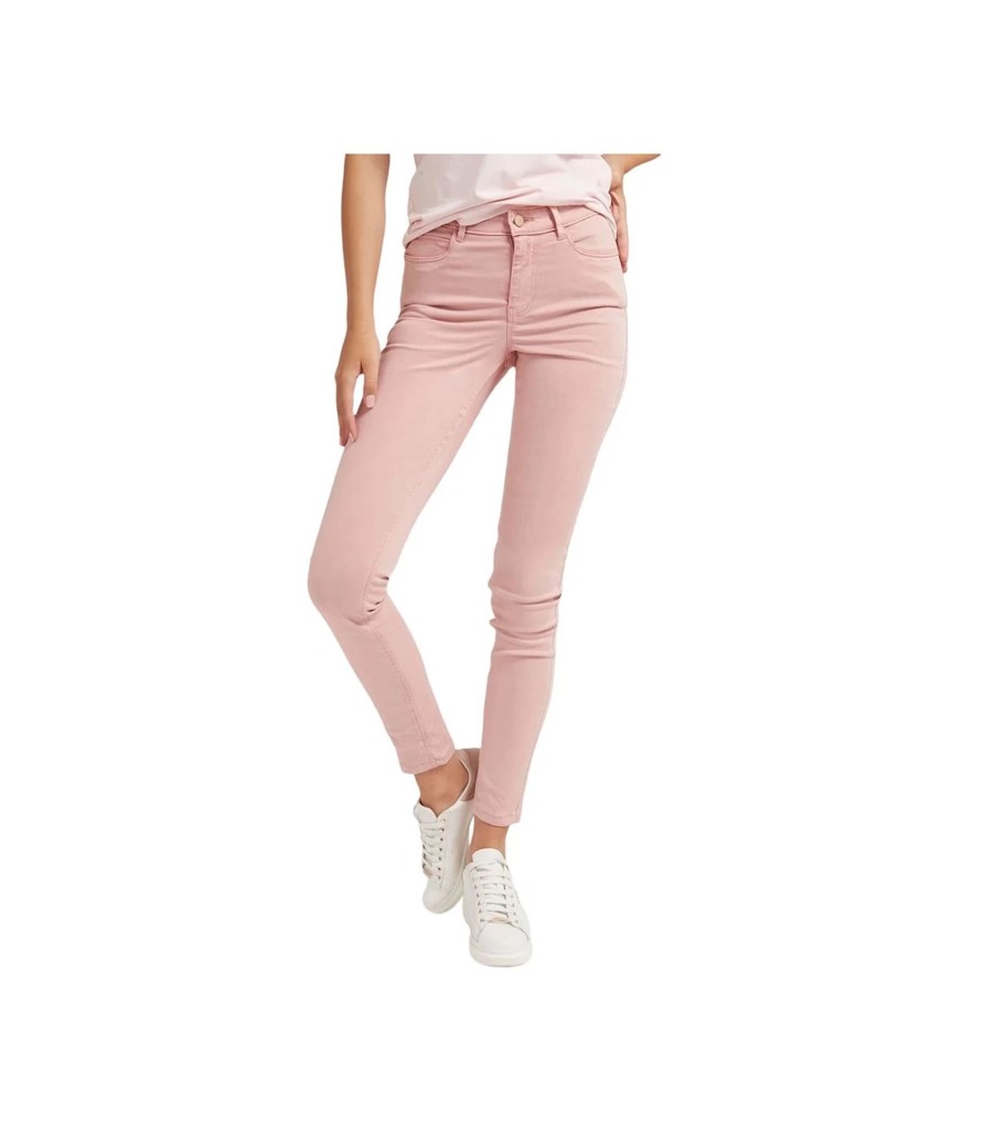 Donna Guess Pantaloni | Pantalone Donna Guess 5 Tasche Skinny