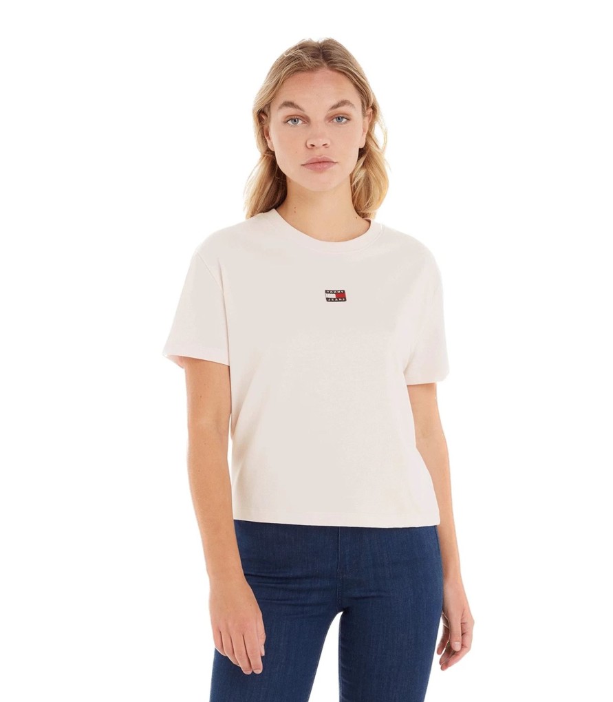 Donna Tommy Jeans T-Shirt & Canotte | T-Shirt Donna Tommy Jeans