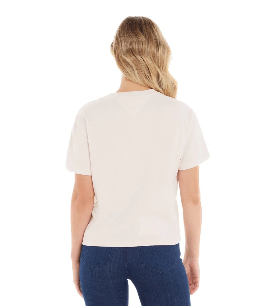 Donna Tommy Jeans T-Shirt & Canotte | T-Shirt Donna Tommy Jeans