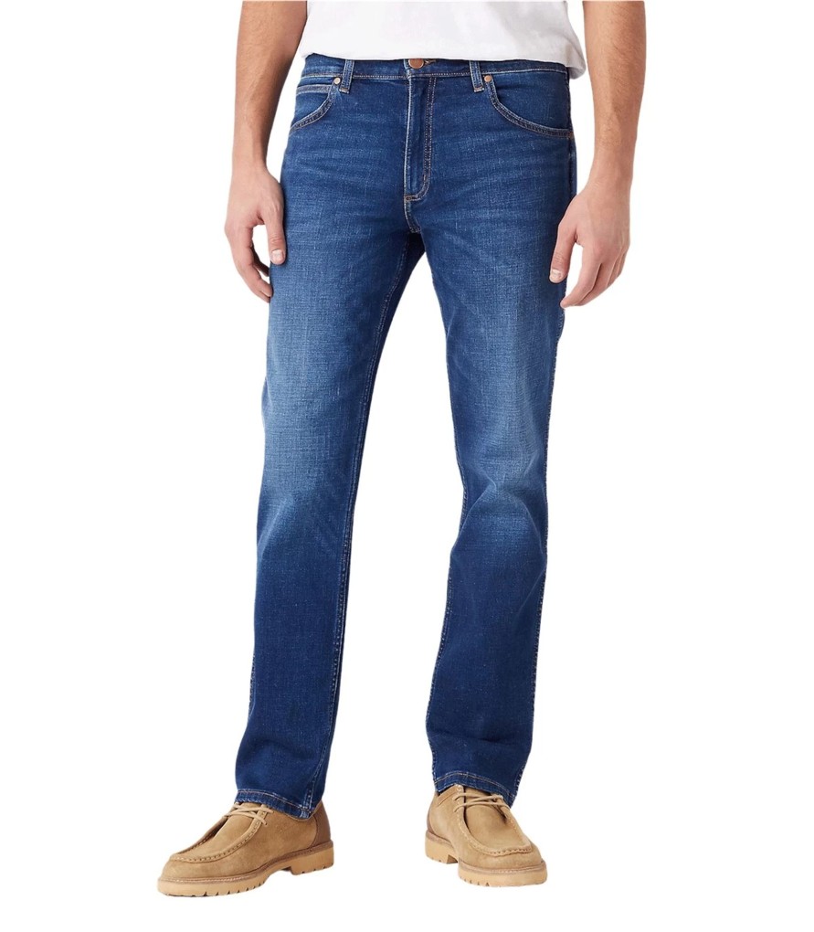 Uomo Wrangler Jeans | Jeans Uomo Wrangler Greensboro Low