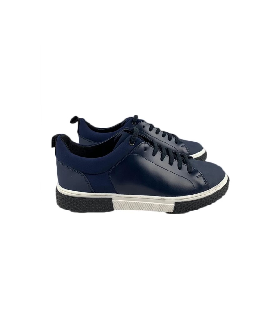 Uomo Soldini Sneakers | Sneakers Uomo Soldini Colore Blu - 206443V72