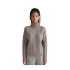 Donna Molly Bracken Maglieria | Maglione A Trecce Dolcevita Donna Molly Bracken