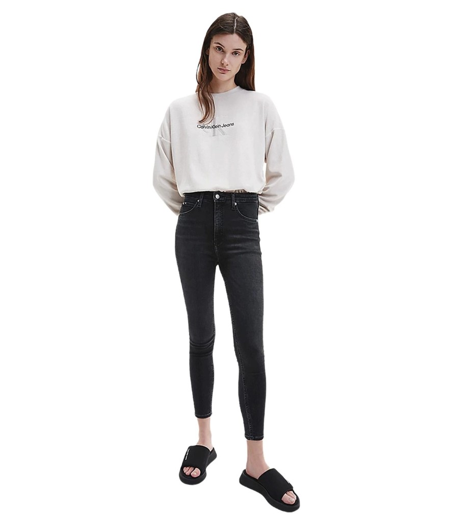 Donna Calvin Klein Jeans | Jeans Donna Vita Alta Super Skinny Calvin Klein