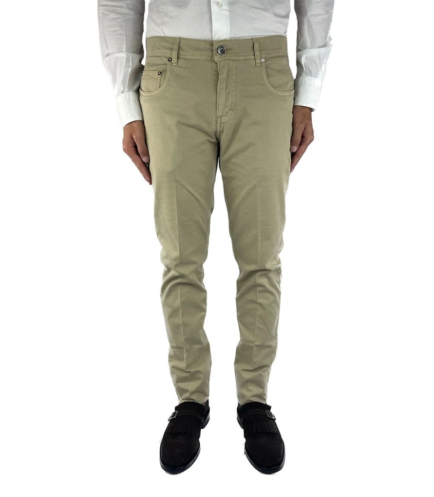 Uomo Camouflage Pantaloni | Pantaloni Uomo 5 Tasche Camouflage Best Five